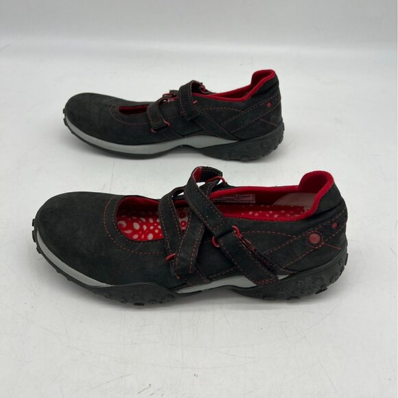 Timberland Womens Mary Jane Sandals Shoes Size 7M Black Leather Strappy Outdoors - Picture 5 of 8